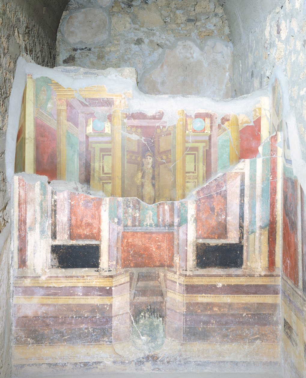 Inside House of Fabius Rufus, Pompeii, Campania, Roman Civilization by Roman Roman