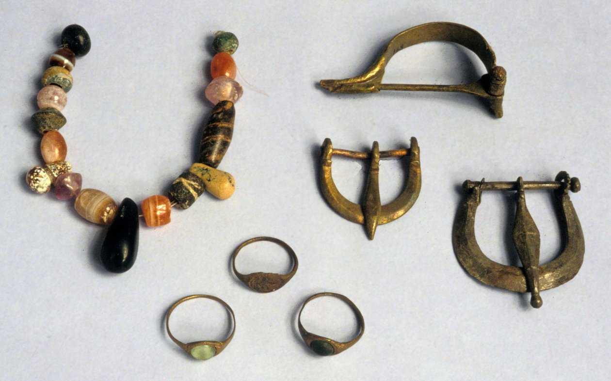 Rings, buckles and Fibulae, Masada by Roman Roman