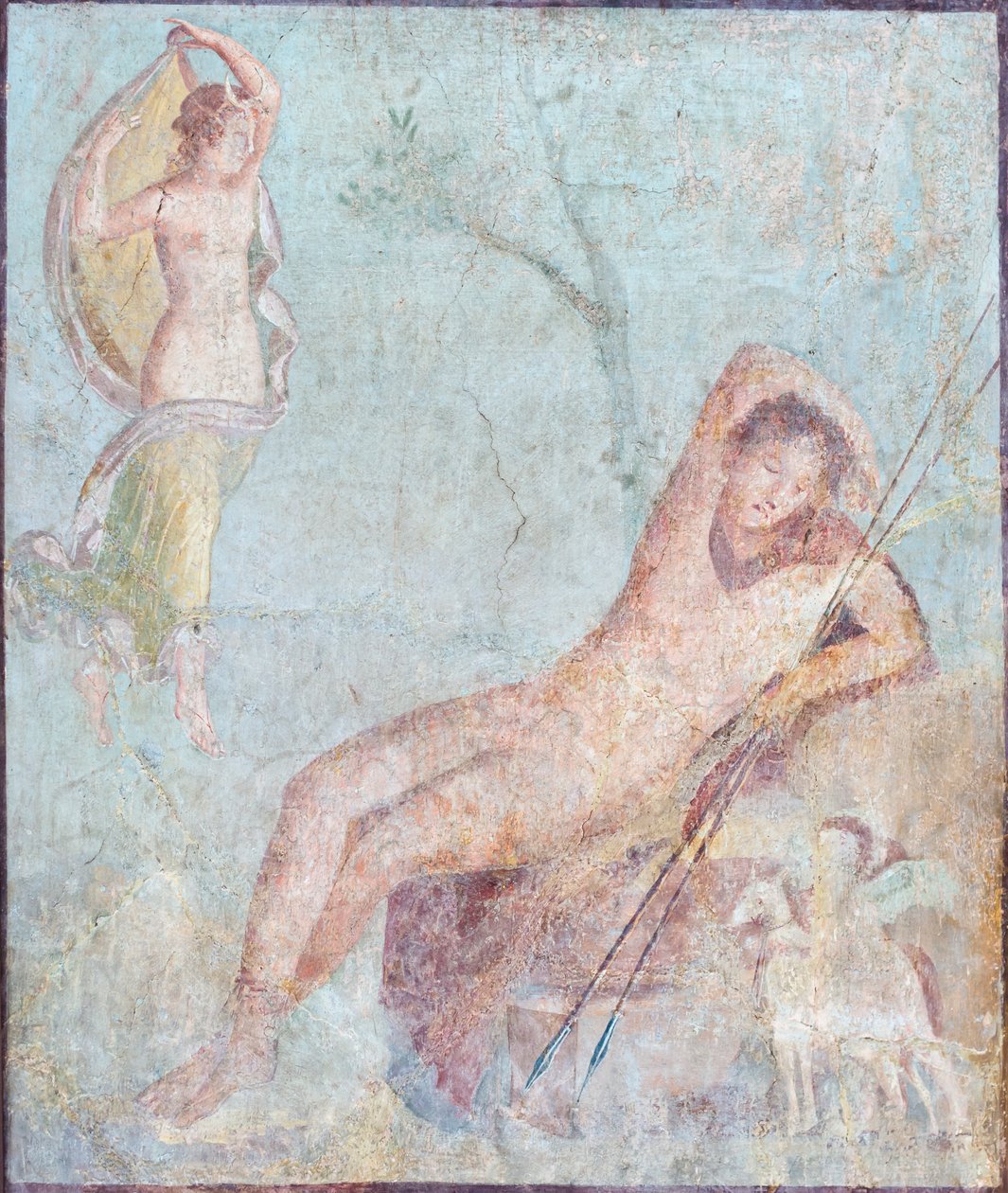 Selene and Endymion, 62-79 AD, from Pompeii by Roman Roman