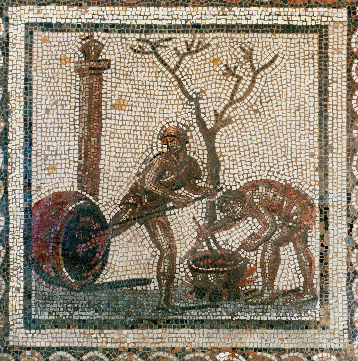 Tarring the Casks by Roman Roman