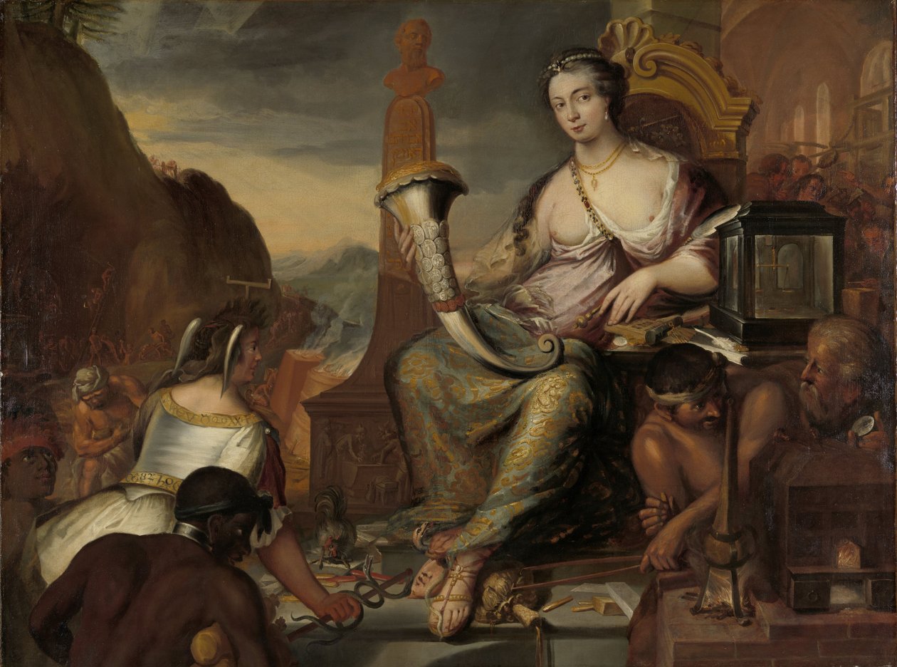 Allegory of Coinage by Romeyn de Hooghe