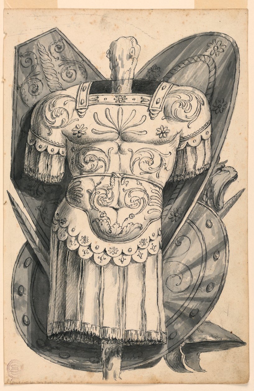 Trophy with Weapons by Romolo Achille Liverani