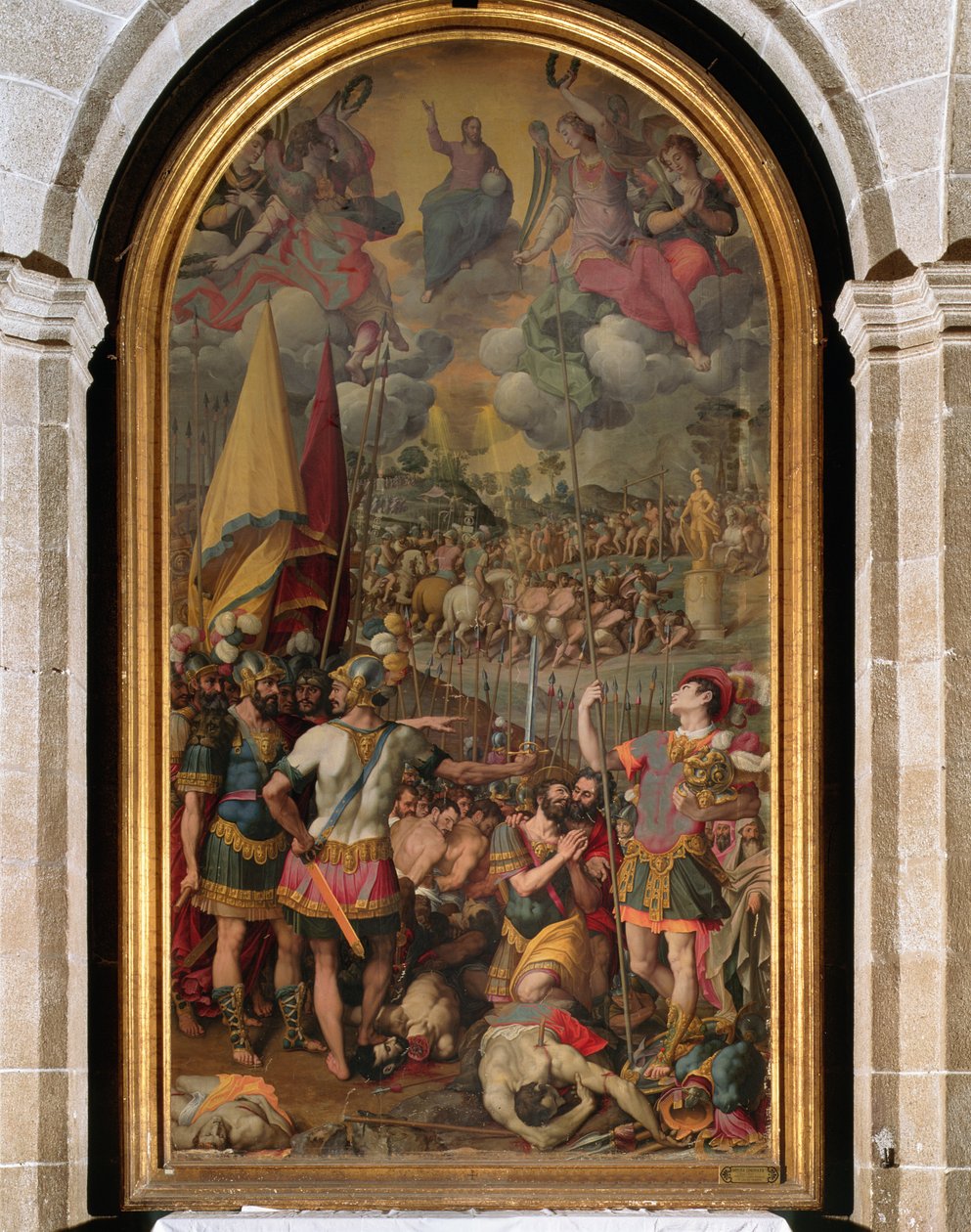 The Martyrdom of St. Maurice by Romulo Cincinnato