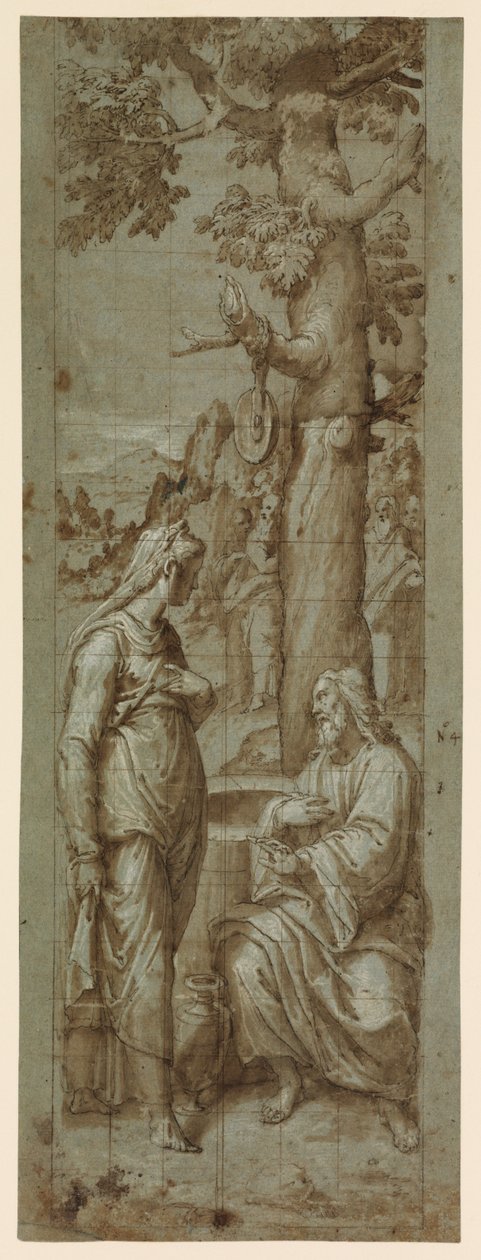 Christ and the Woman of Samaria by Romulo Cincinnato