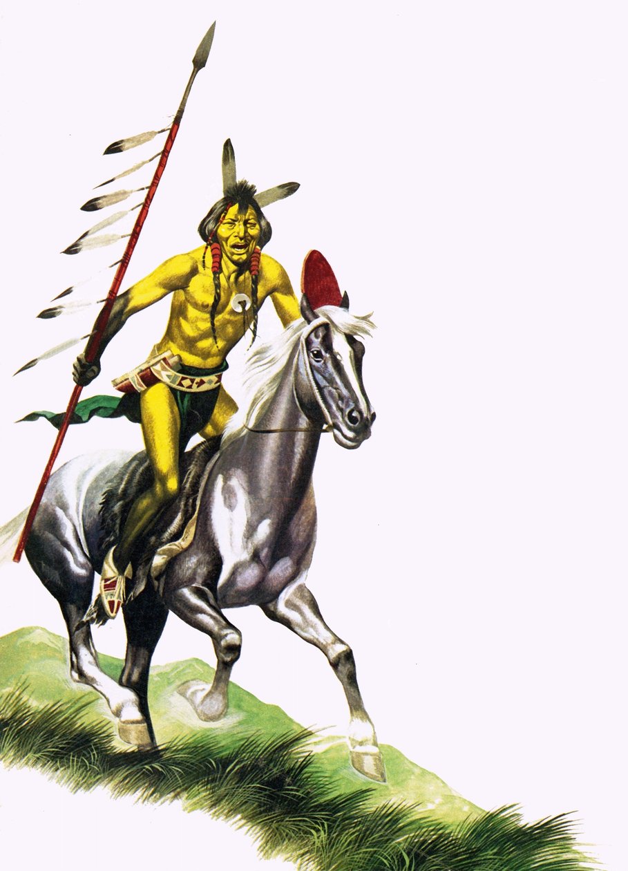 Cheyenne Warrior by Ron Embleton