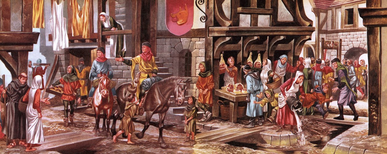 In the Days of Our Forefathers: London Town by Ron Embleton