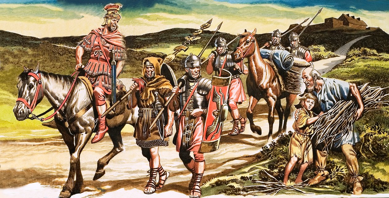 Roman Soldiers by Ron Embleton