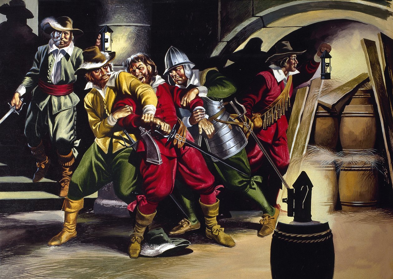 The Gunpowder Plot by Ron Embleton