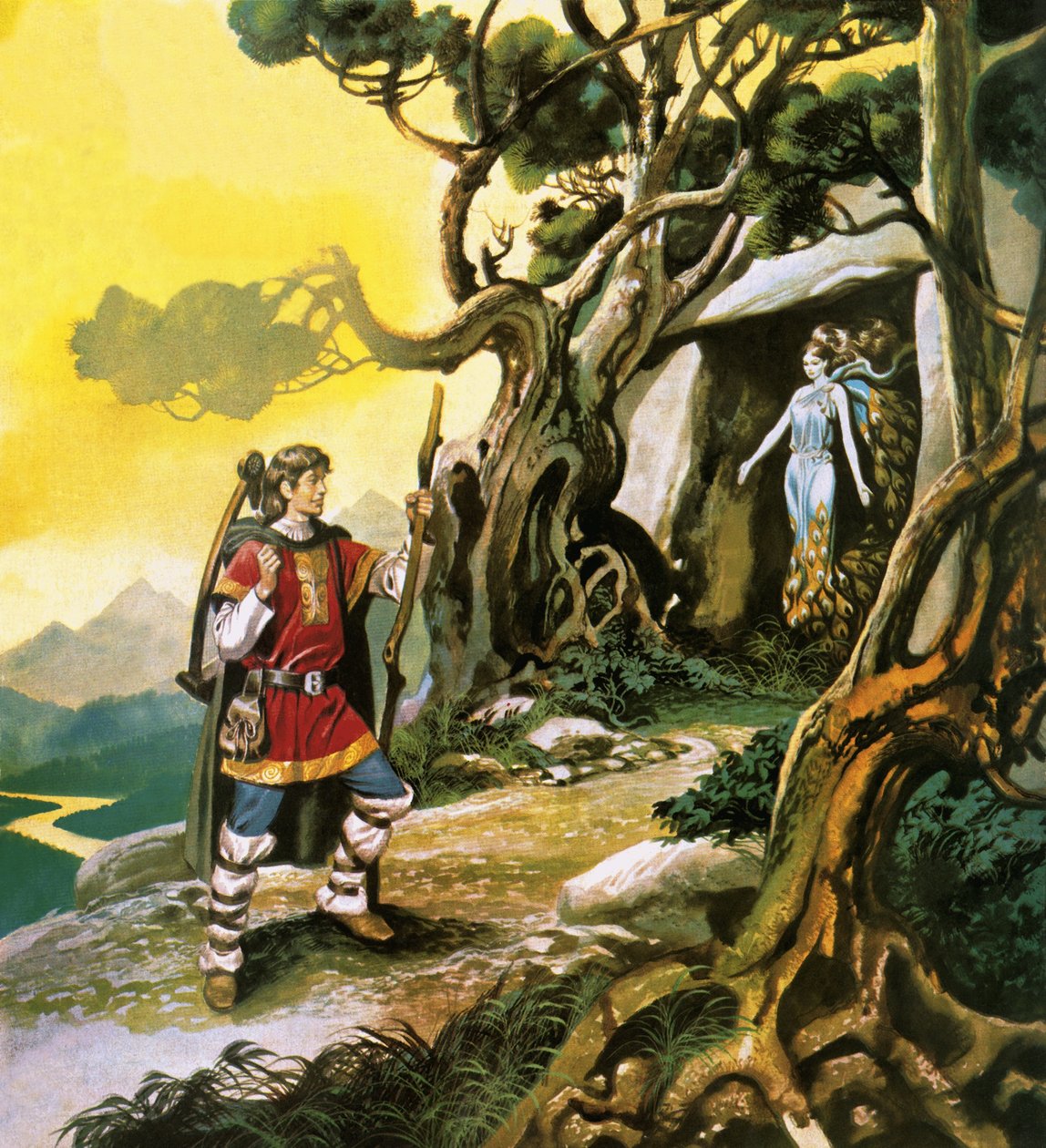 The Mountain Witch by Ron Embleton