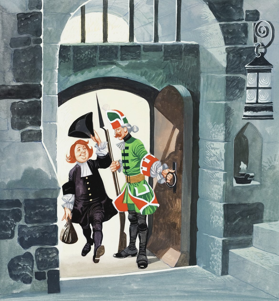 The Three Soldiers by Ron Embleton