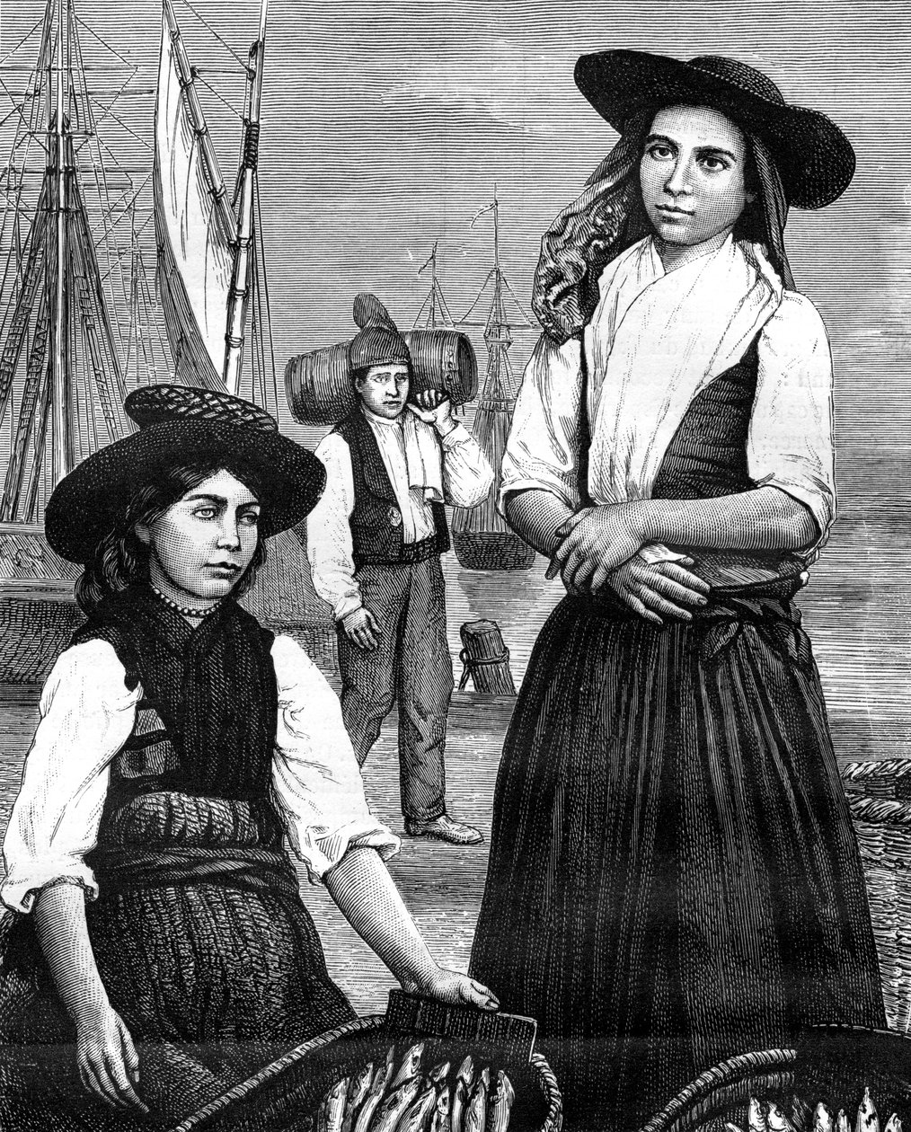 Portuguese Women by Ronjat
