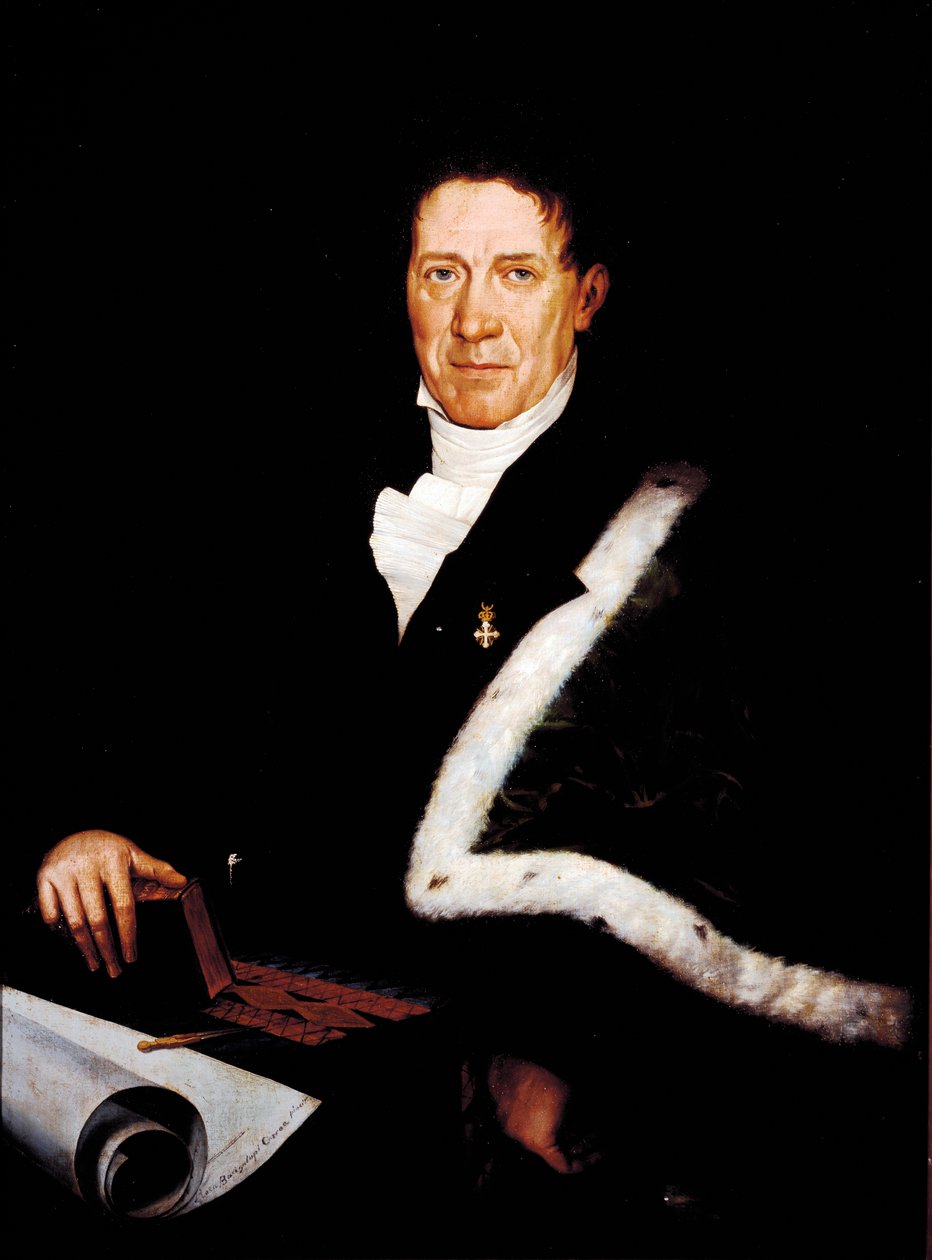 Portrait of the architect Carlo Barabino (1768-1835) by Rosa Bacigalupo Carrea