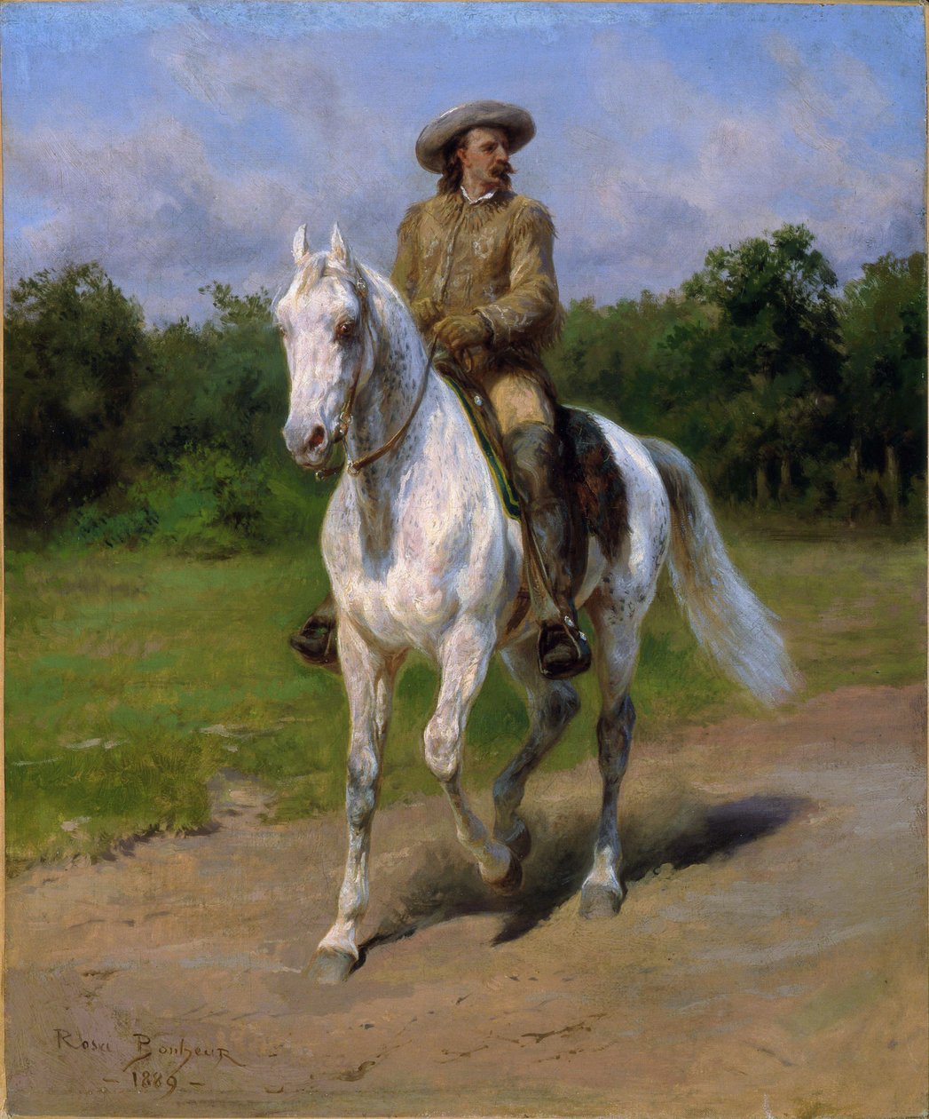 Col. William F. Cody (Buffalo Bill) by Rosa Bonheur