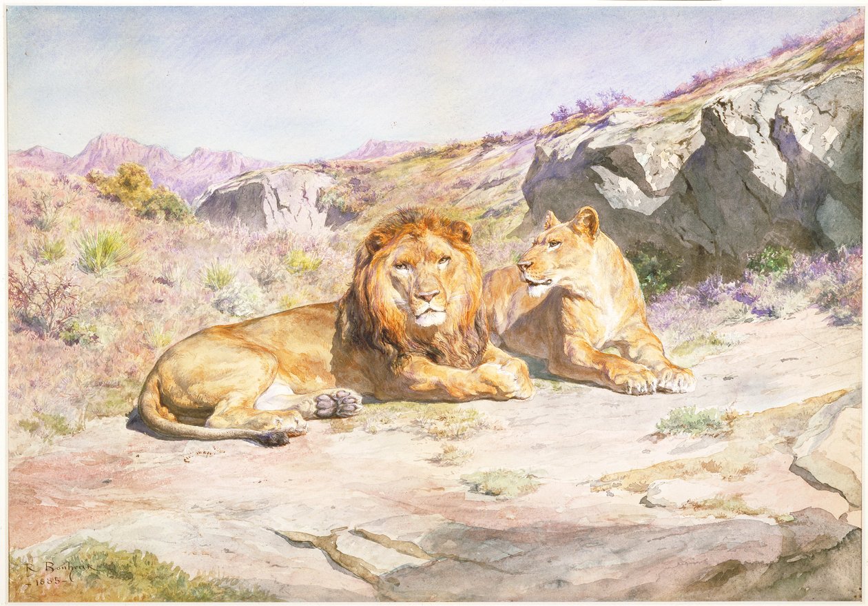 Royalty at Home by Rosa Bonheur