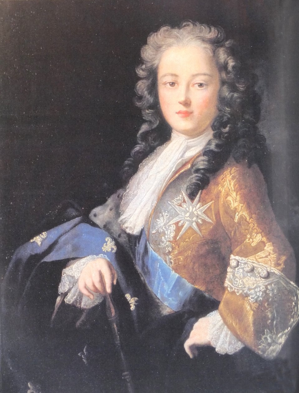 Portrait of Louis XV, King of France (1710-1774), Depicted Young by Rosalba Carriera