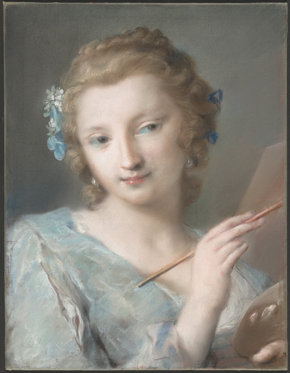 Allegory of Painting by Rosalba Giovanna Carriera