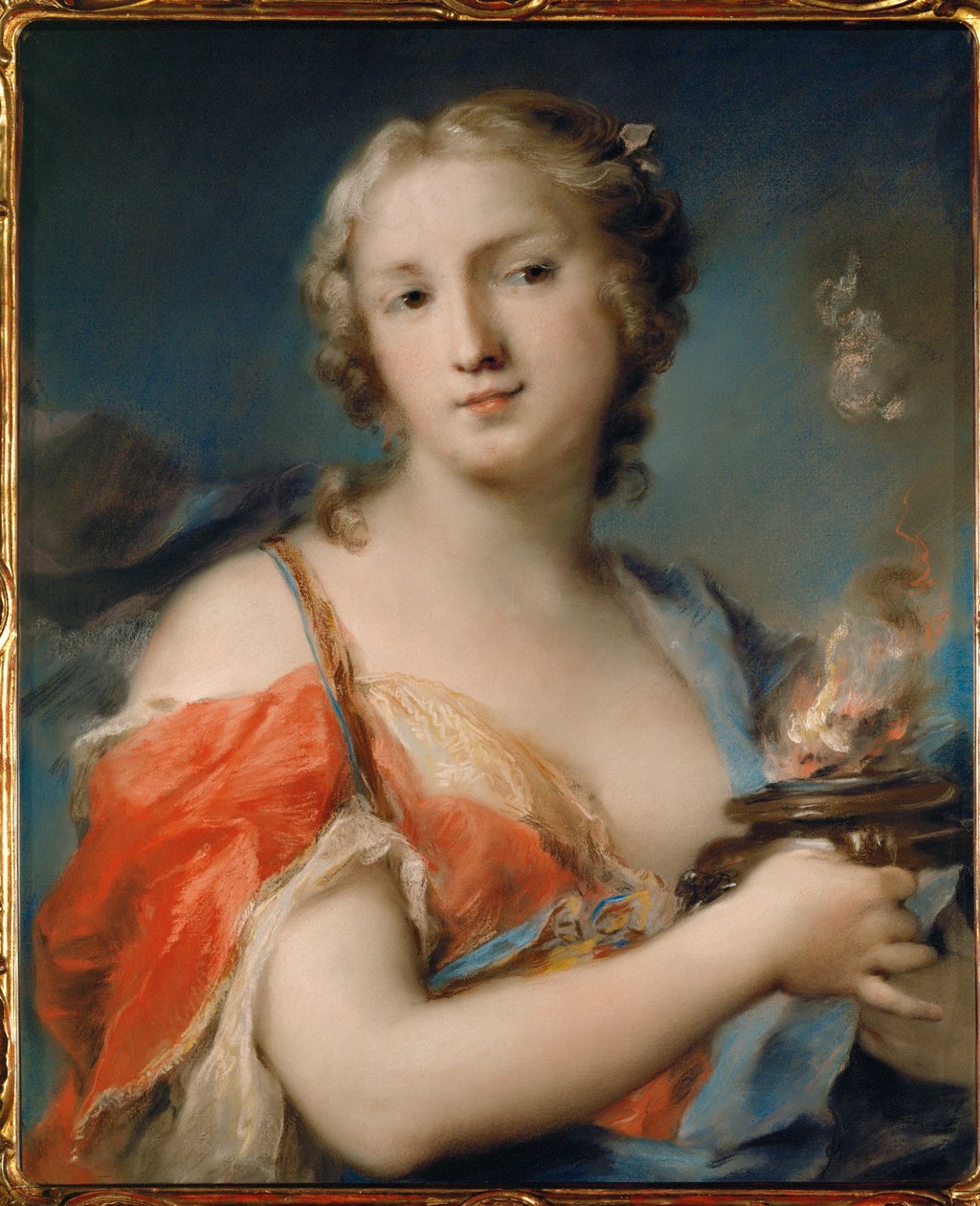 Fire - One of a Series of the Four Elements by Rosalba Giovanna Carriera