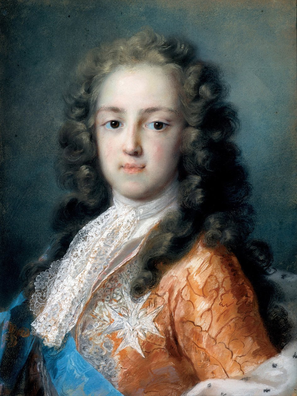 Louis XV of France as Dauphin by Rosalba Giovanna Carriera