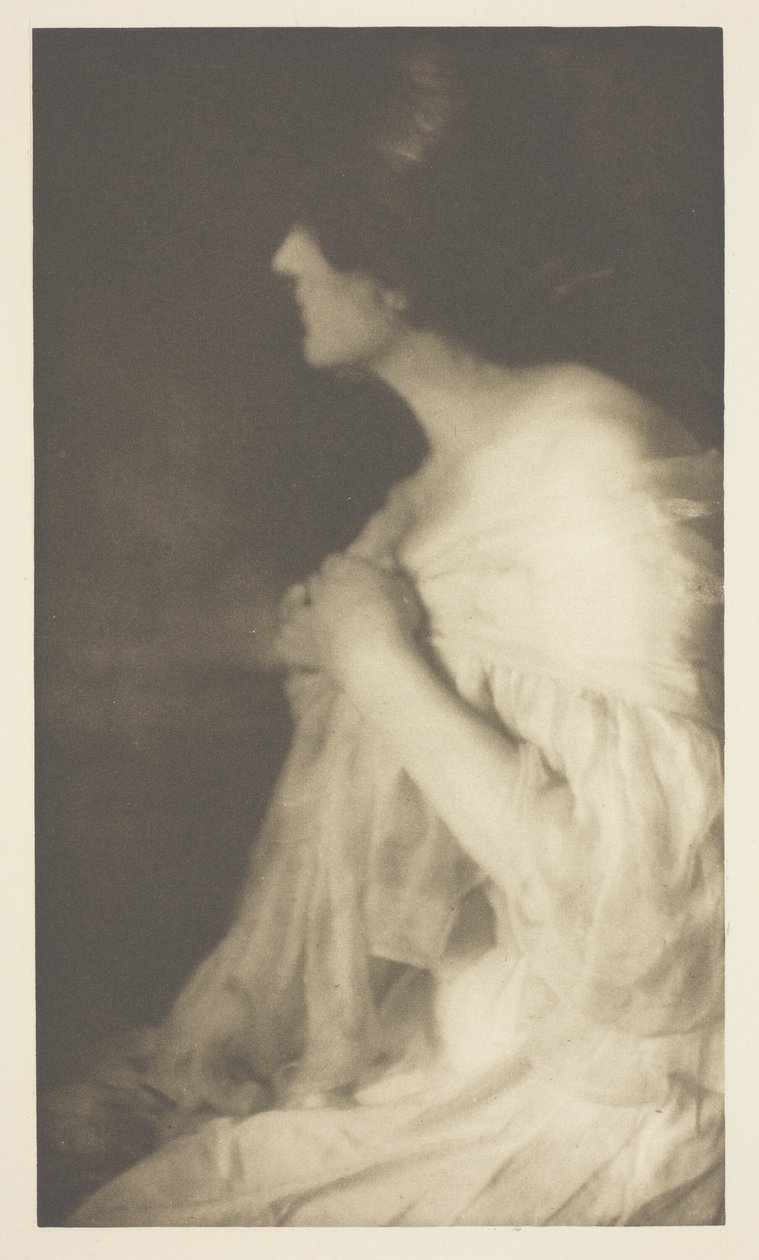 Miss M. of Washington, No. 17 from the portfolio "American Pictorial Photography, Series II" (1901); edition 34/150 by Rose Clark