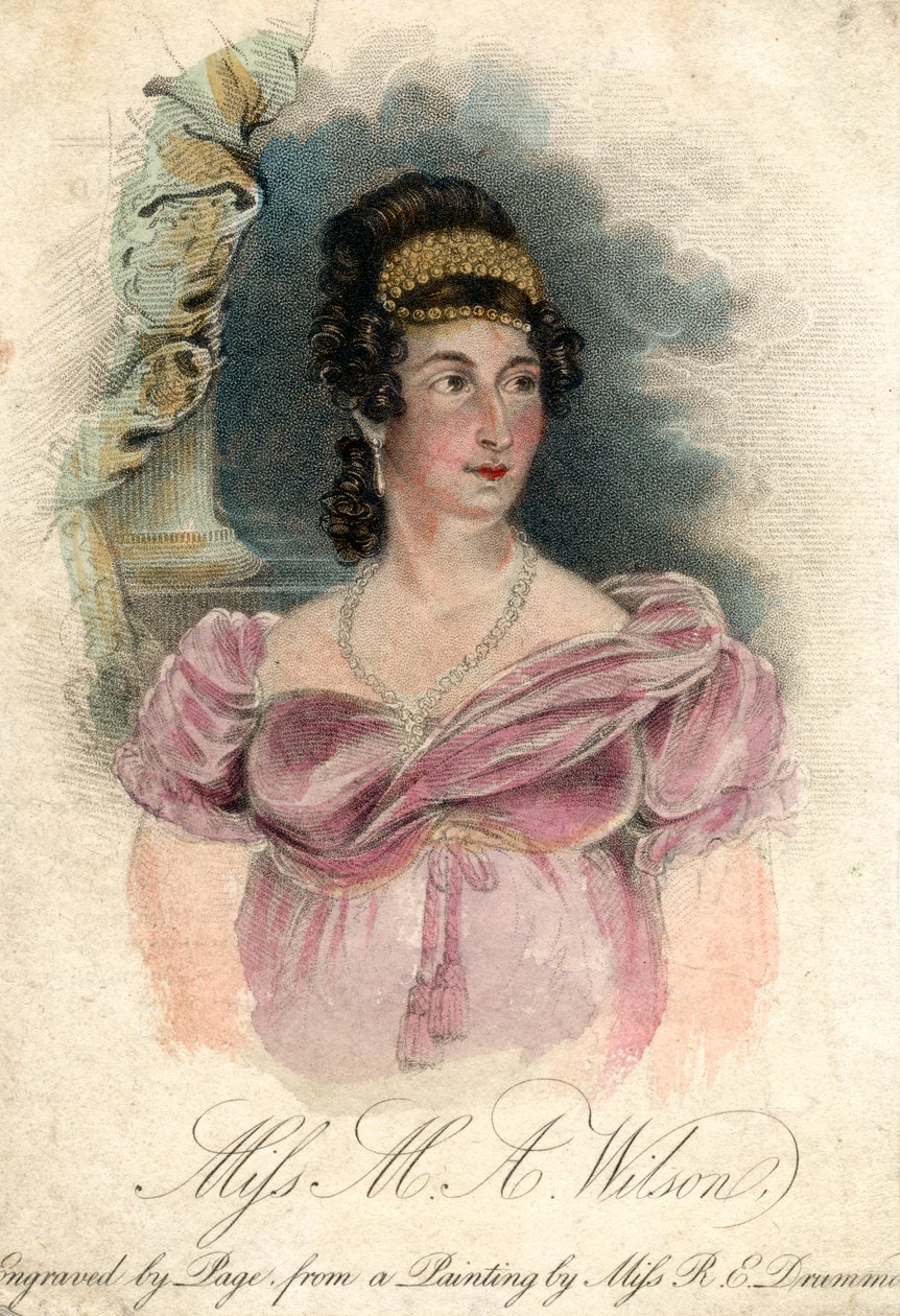 Miss M A Wilson by Rose Emma Drummond