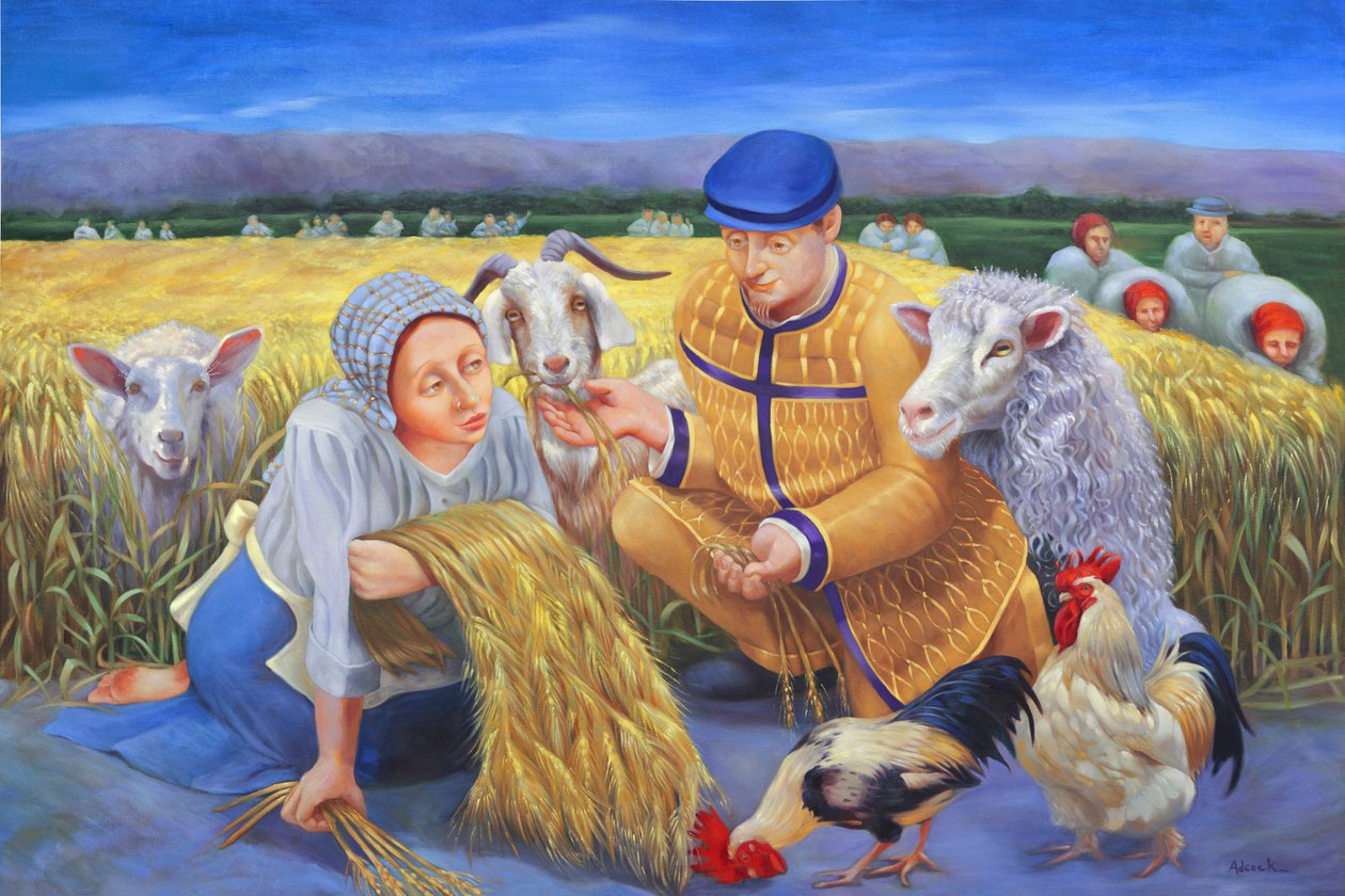 Ruth and the Barley Harvest by Rosemarie Adcock