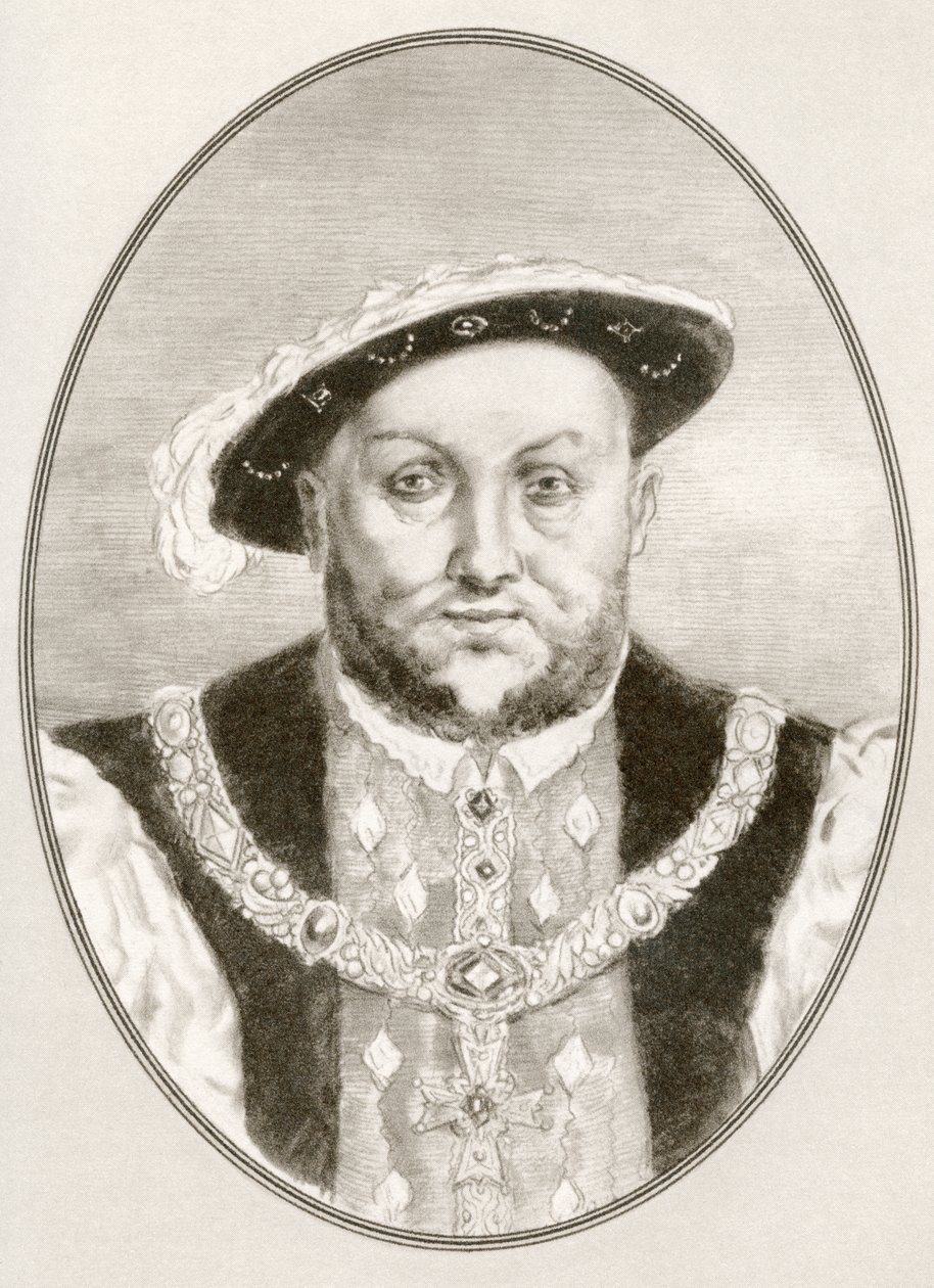 Henry VIII, from Living Biographies of Famous Rulers by Ross Gordon