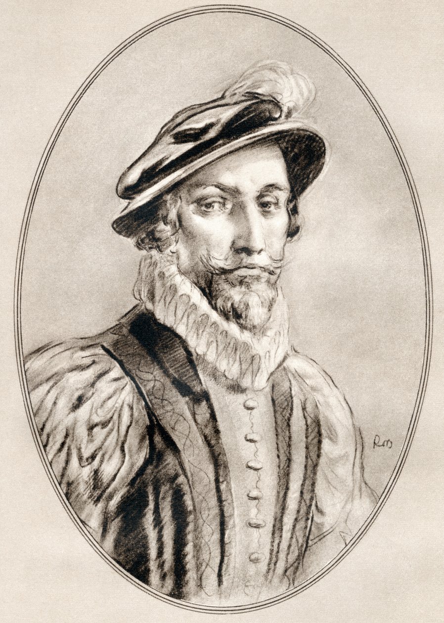 Sir Walter Raleigh, from Living Biographies of Famous Men