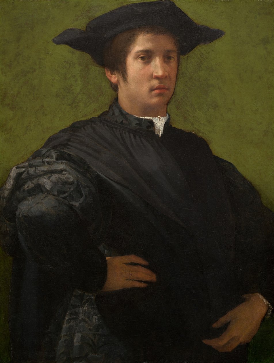 Portrait of a Man by Rosso Fiorentino