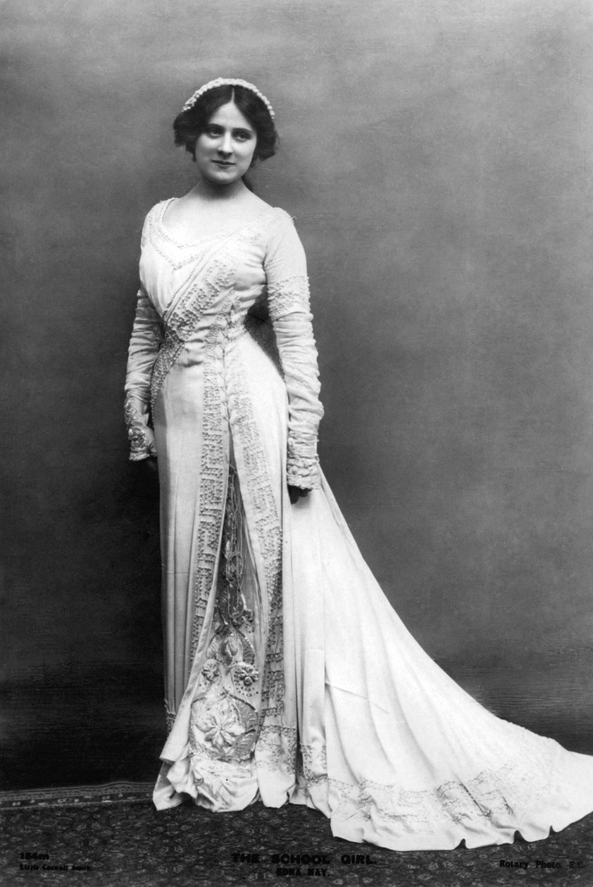 Edna May, early 20th century by Rotary Photo