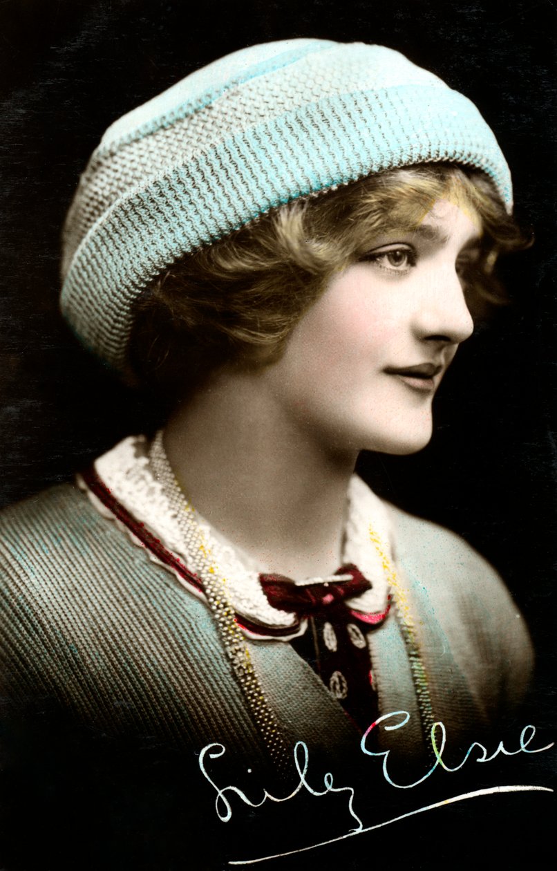 Lily Elsie 1886-1962, English actress, early 20th century by Rotary Photo