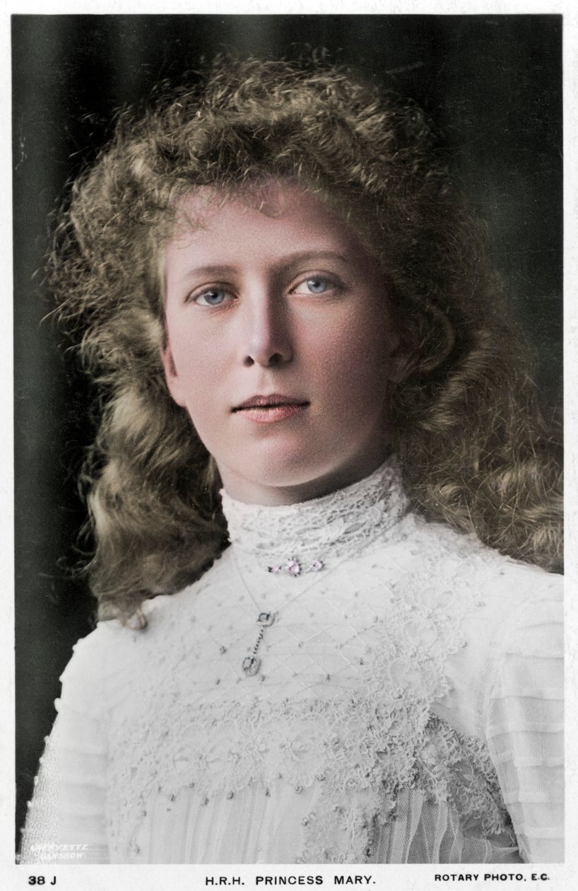 Princess Mary of the United Kingdom, c.1910s by Rotary Photo