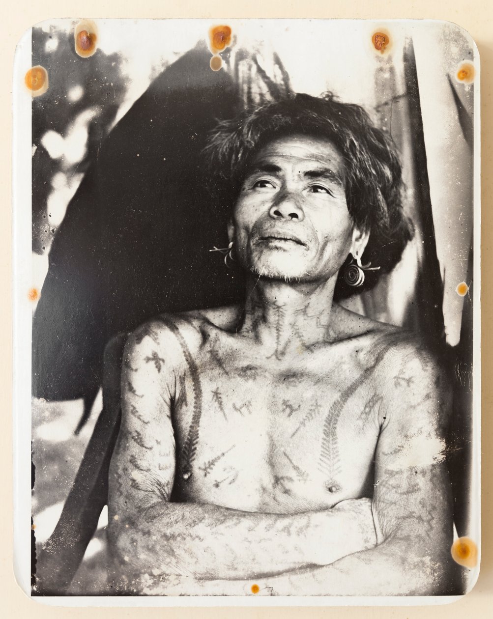 A tattooed Ifugao of Kababuyan district by Roy Barton