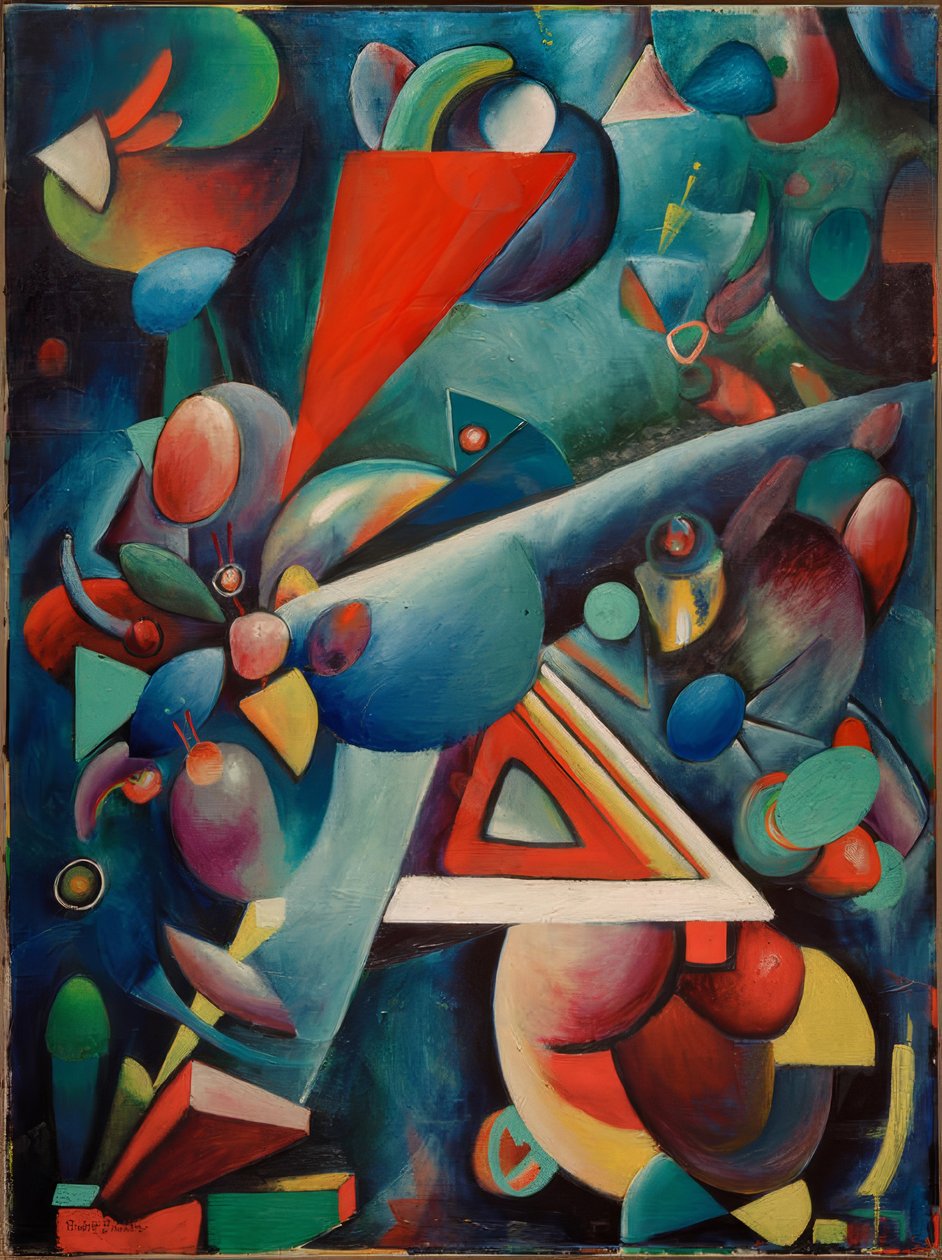 Composition XIV by Rudolf Bauer