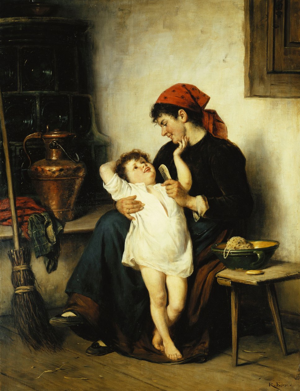 Bathtime by Rudolf Epp