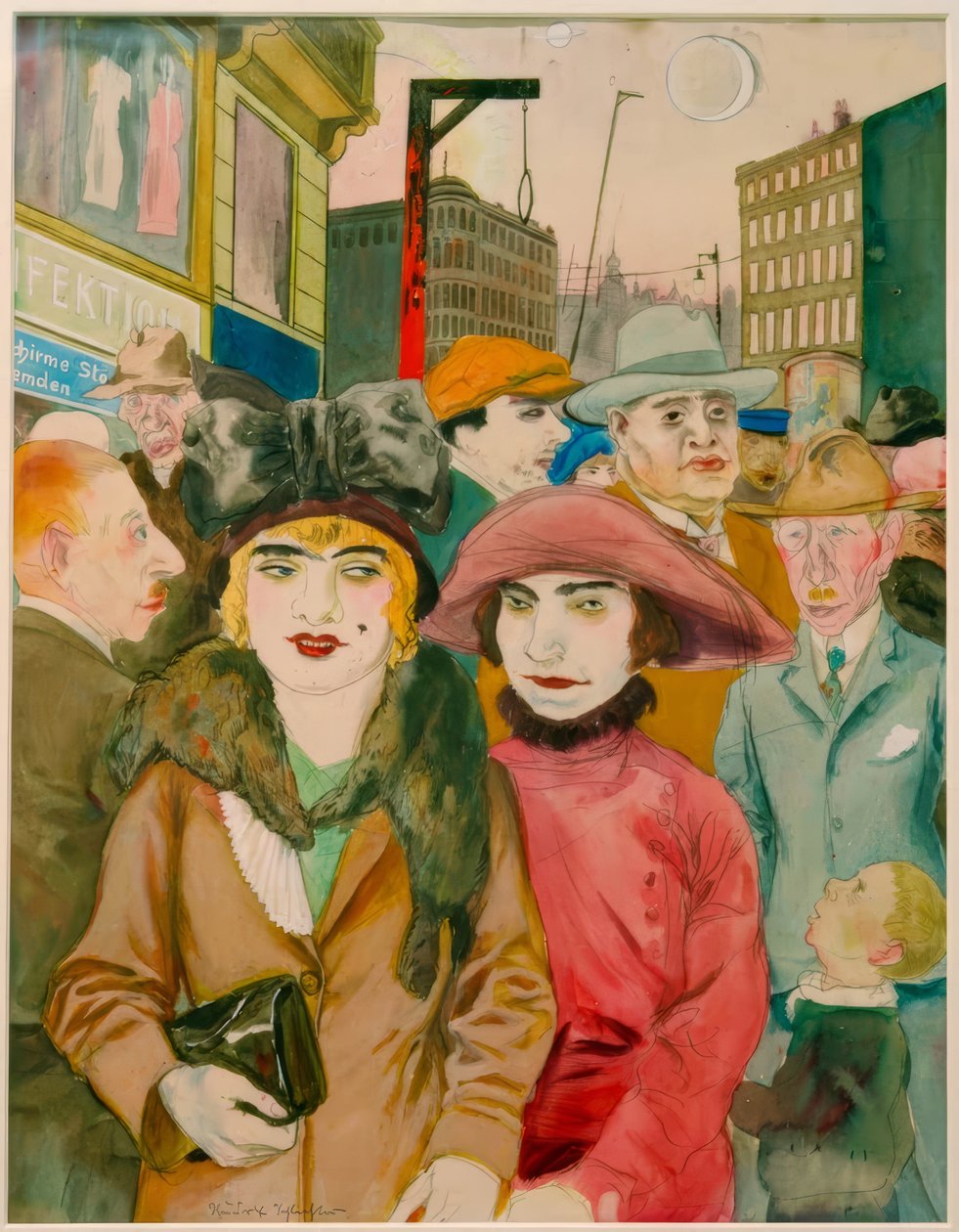 Hausvogteiplatz by Rudolf Schlichter