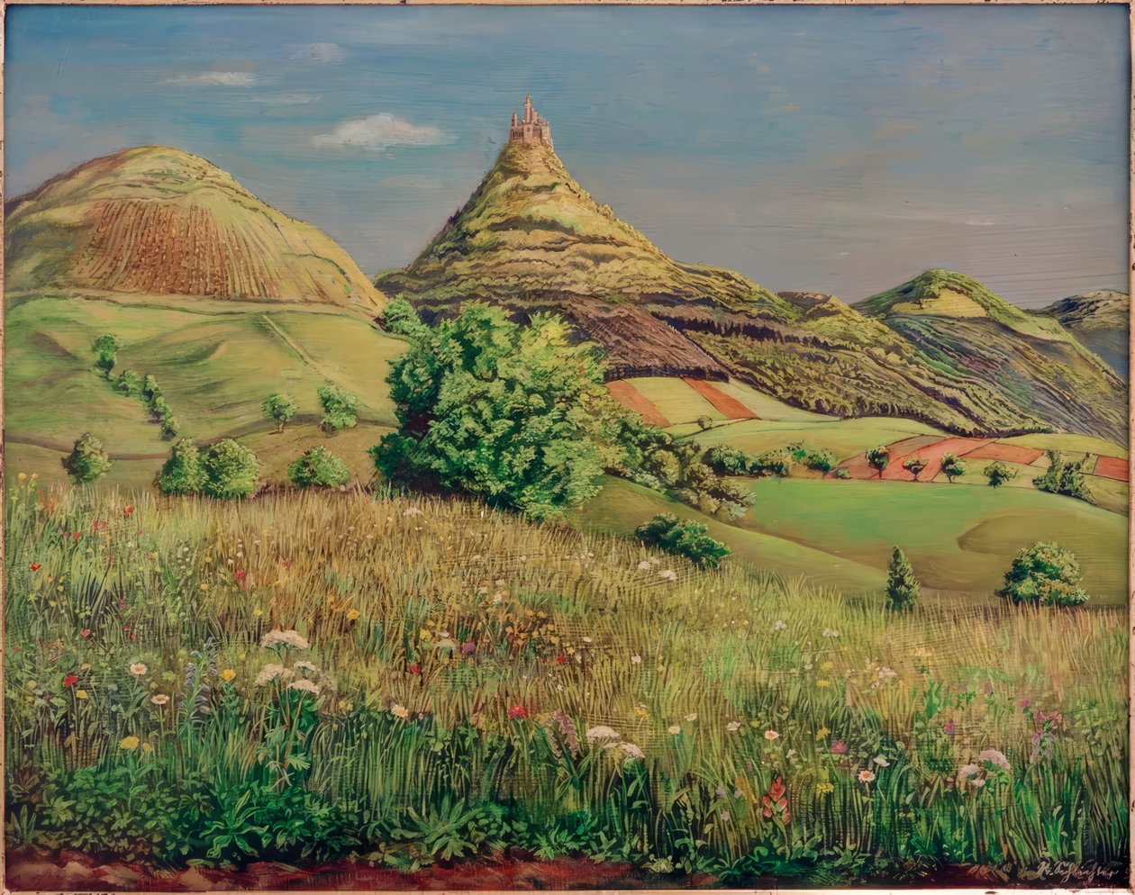 Landscape by Rudolf Schlichter