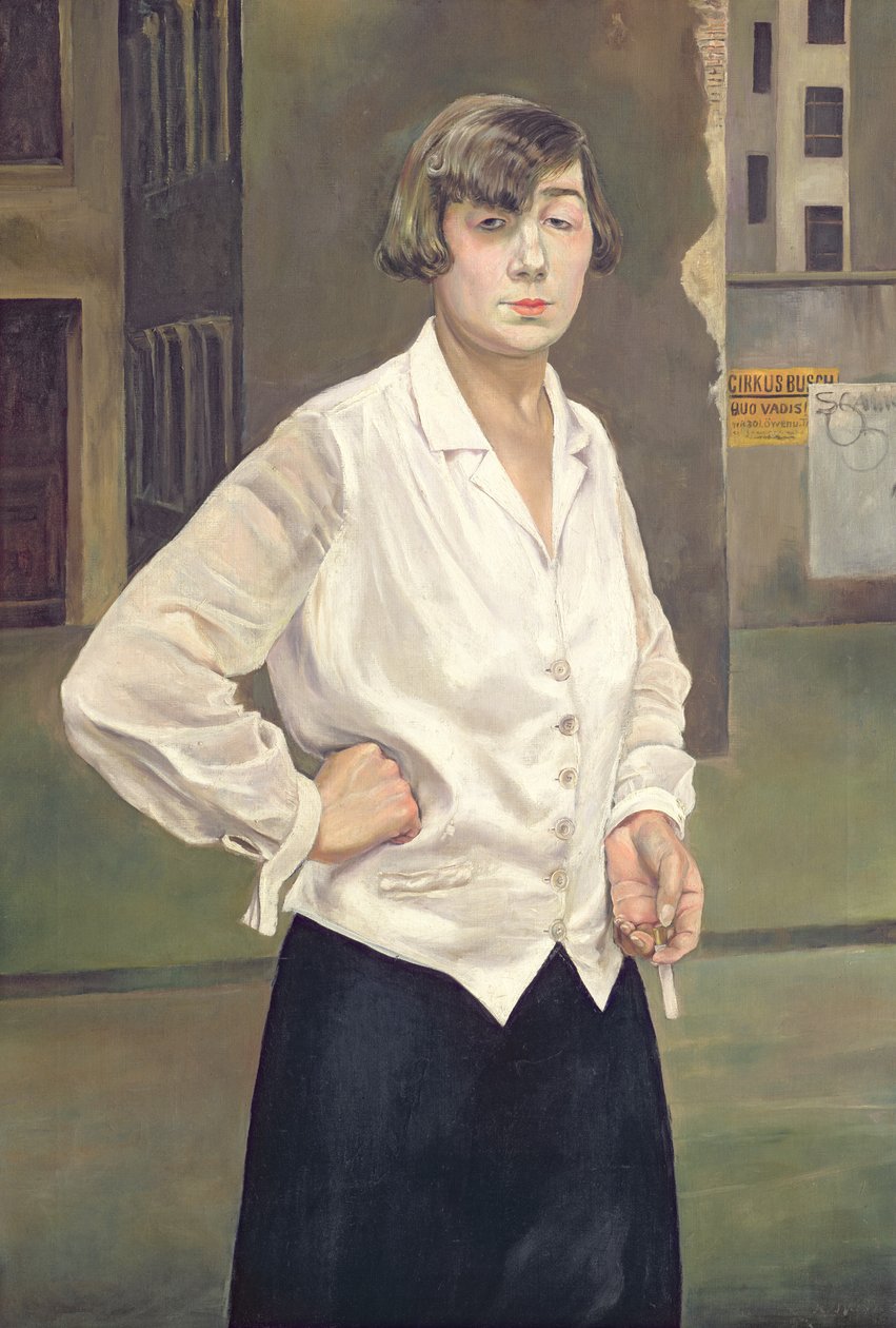 Portrait of Margot by Rudolf Schlichter
