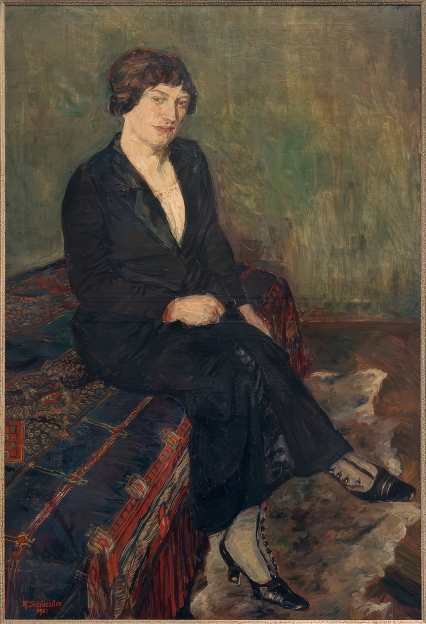 Sister of the Artist by Rudolf Schlichter