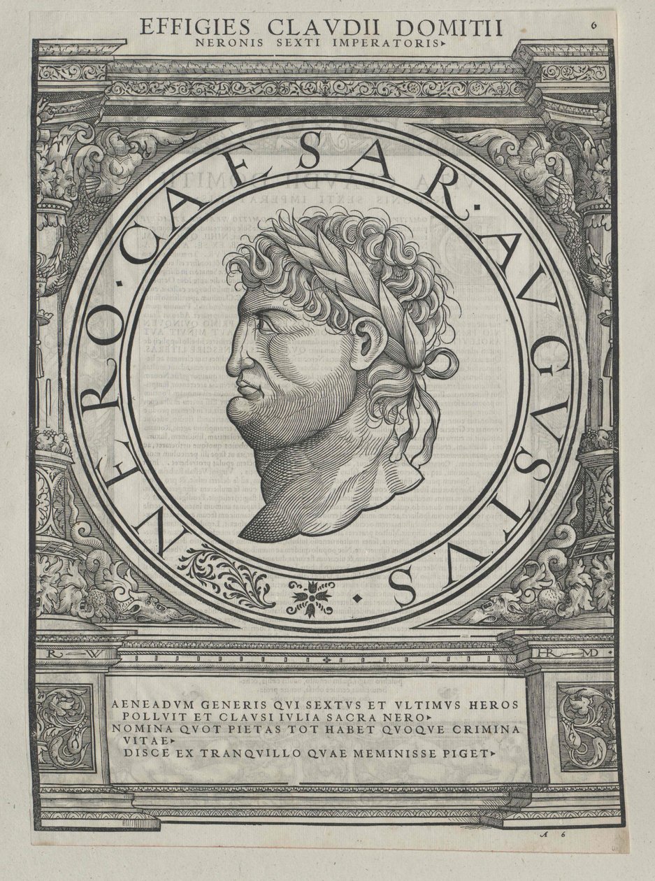 Emperor Nero by Rudolph Wyssenbach