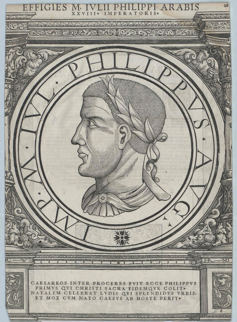 Roman Emperor Philip the Arab by Rudolph Wyssenbach