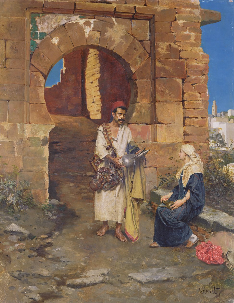 The Samaritan by Rudolphe Ernst: Premium art reproduction