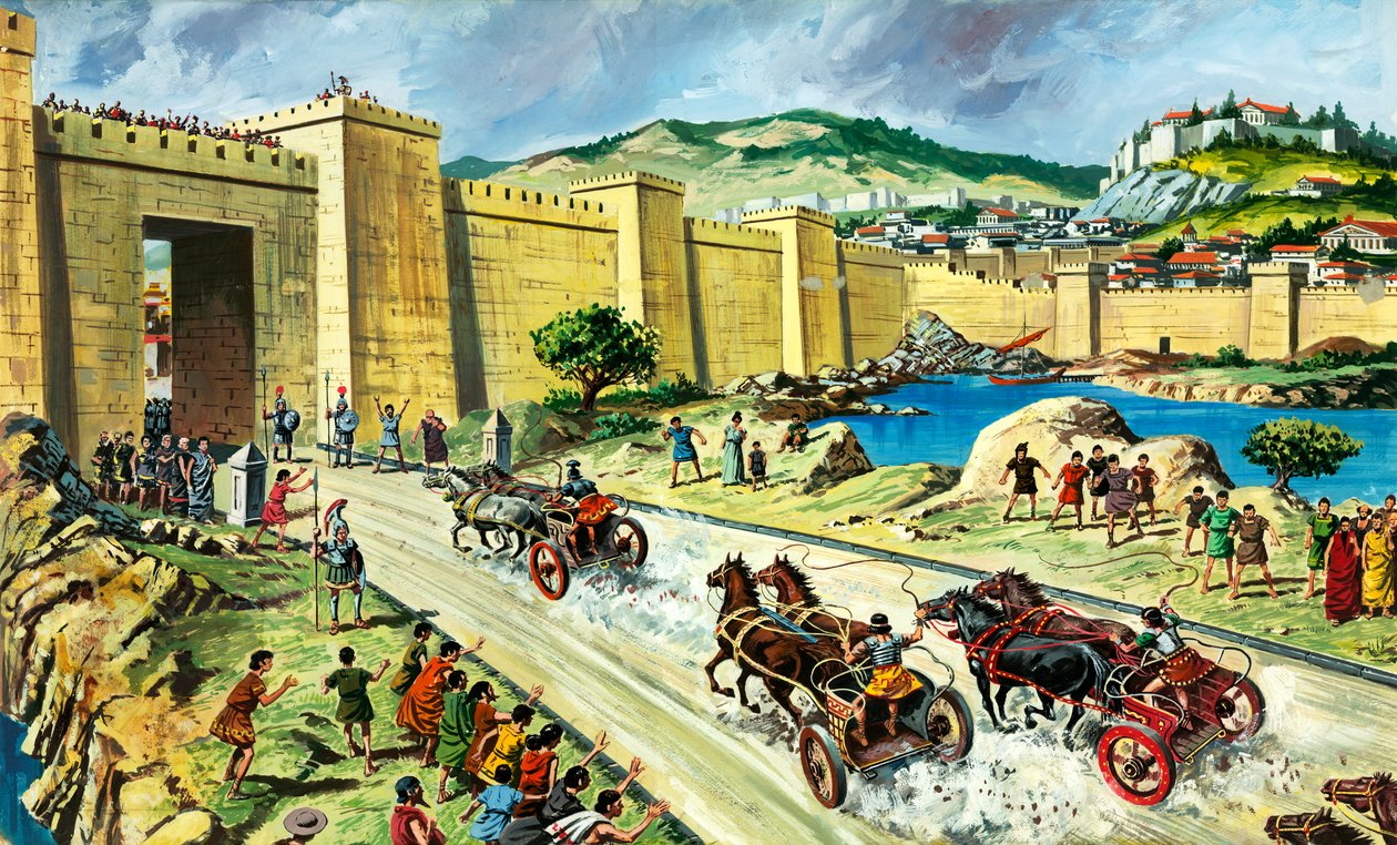 Corinth by Ruggero Giovannini