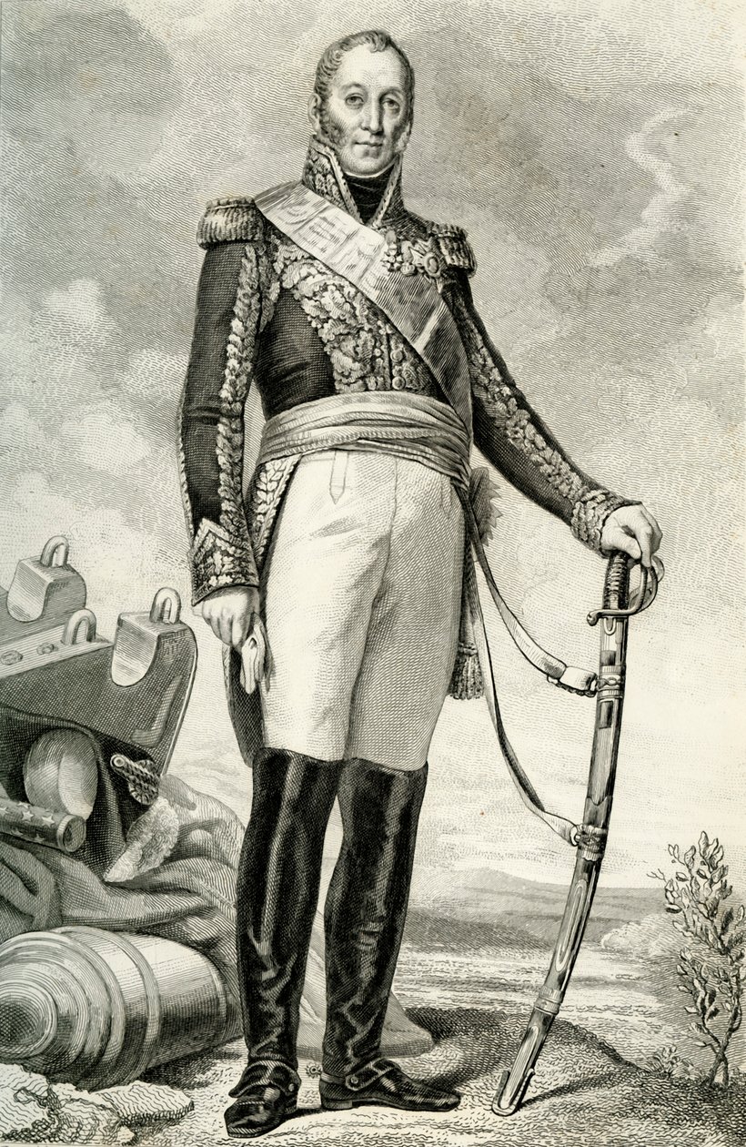 Edouard Adolphe Casimir Joseph Mortier by Ruhiere