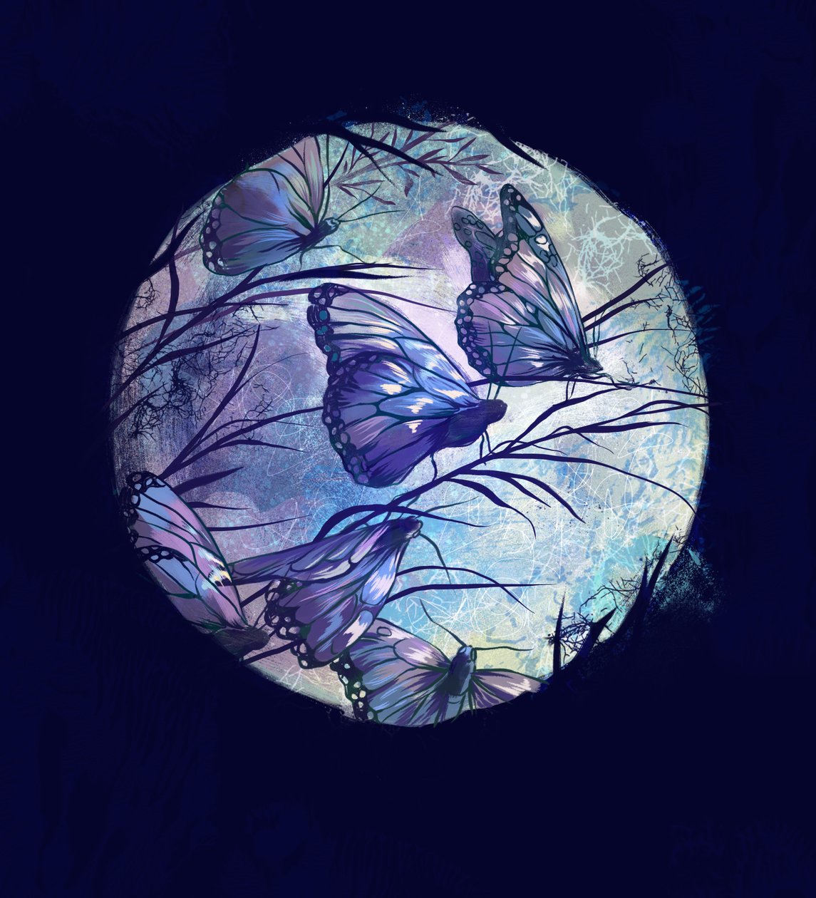Summer Night, 2016 by Runa Anastasiya Rudaya