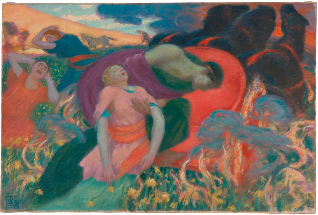 The Rape of Persephone by Rupert Bunny