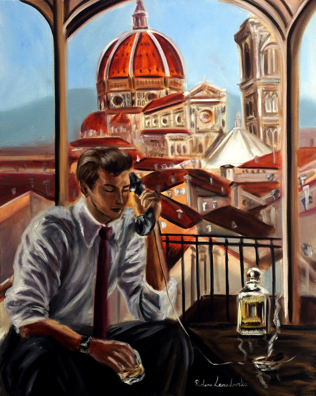 A Call from Florence by Ruslana Levandovska