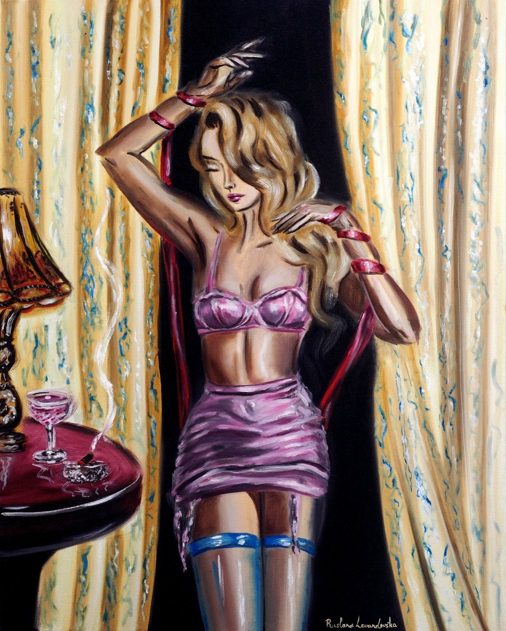 Bound in Silk, 2025 by Ruslana Levandovska