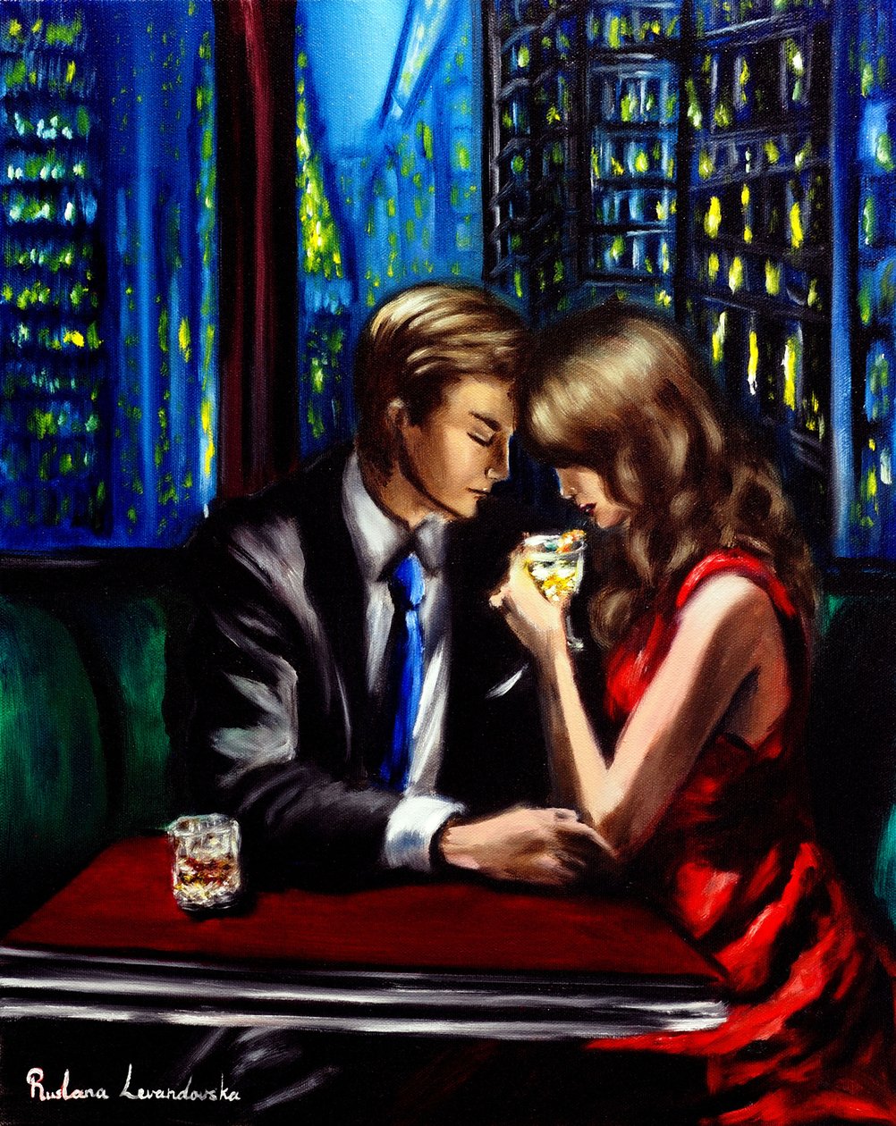 City Lights and Gentle Nights, 2024 by Ruslana Levandovska