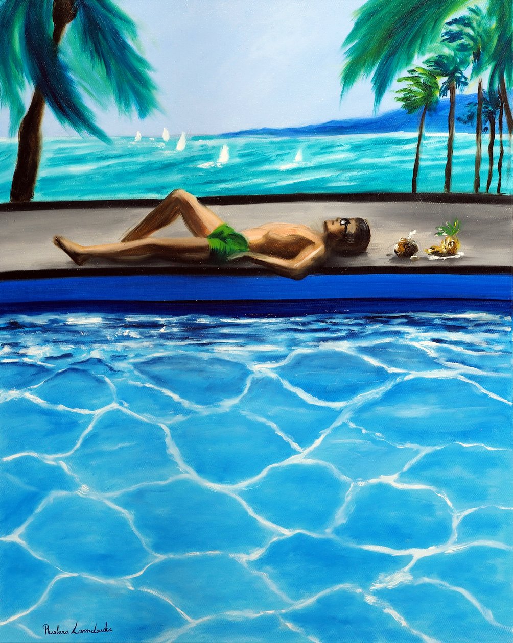 Endless Summer, 2025 by Ruslana Levandovska