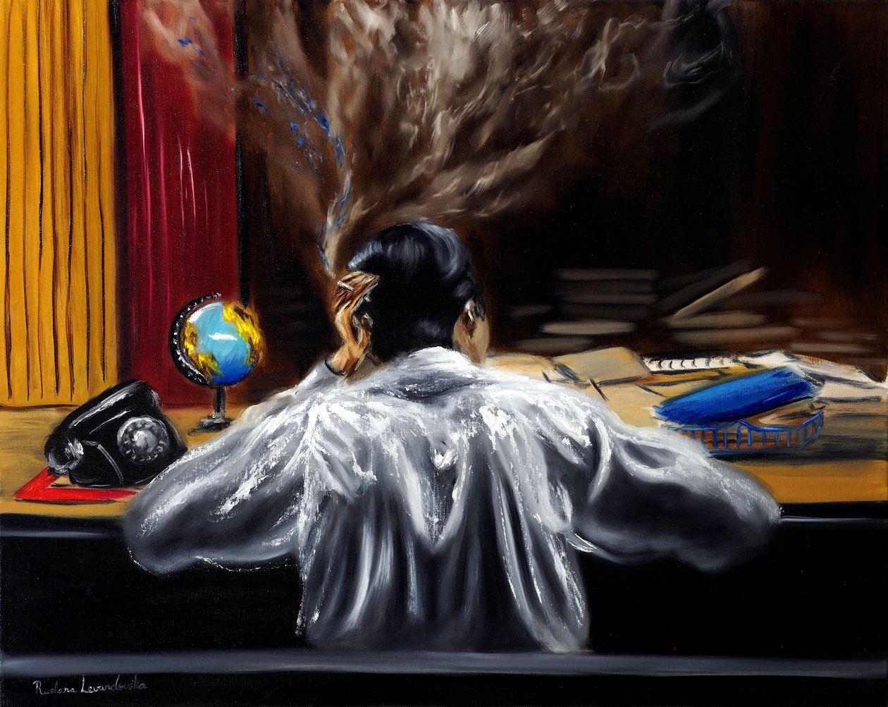 Late Night, 2023 by Ruslana Levandovska